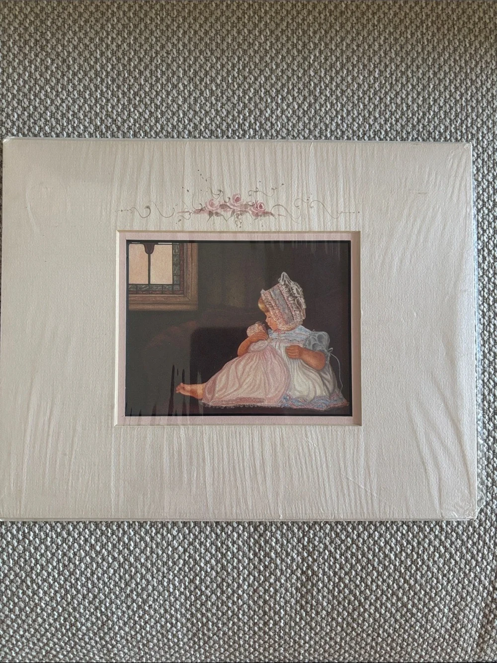 Ann Taylor Classic Baby Wall Art Print Matted 8x10
